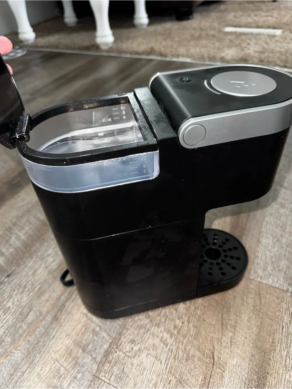 Keurig Portable Single-Serve Coffee Maker - Black & Silver USED